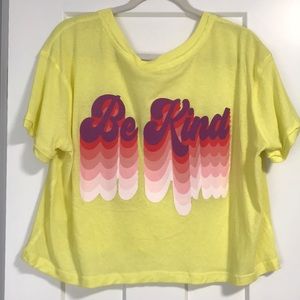 Free People Tee- BE COOL, BE KIND ✌️